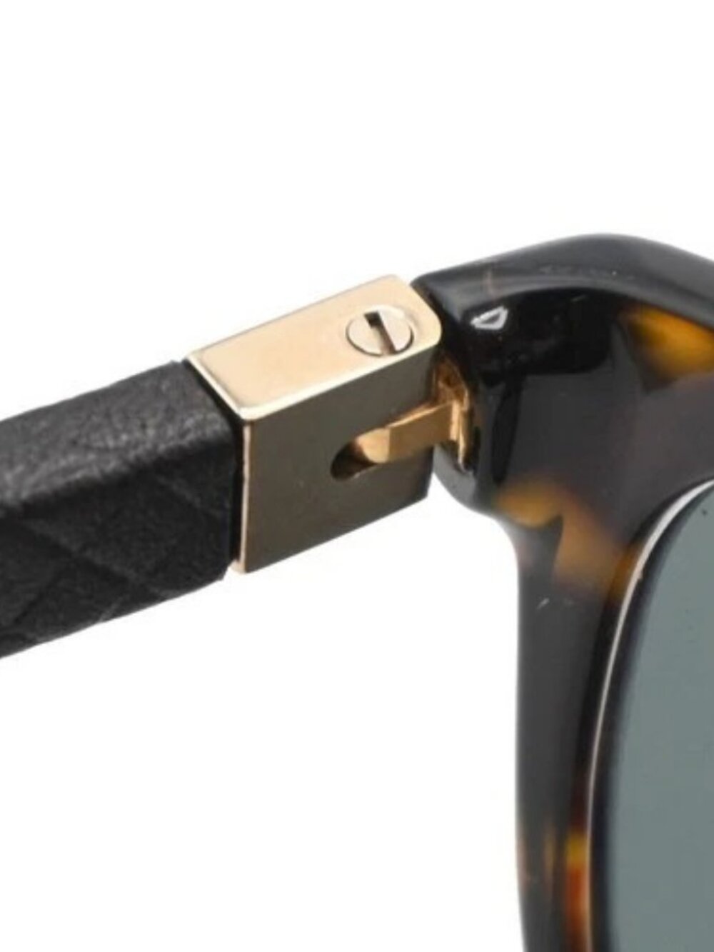 CHANEL CC Logos Sunglasses Eye Were Plastic Metal Brown 3229-Q-A 67KC557 - Picture 9 of 15
